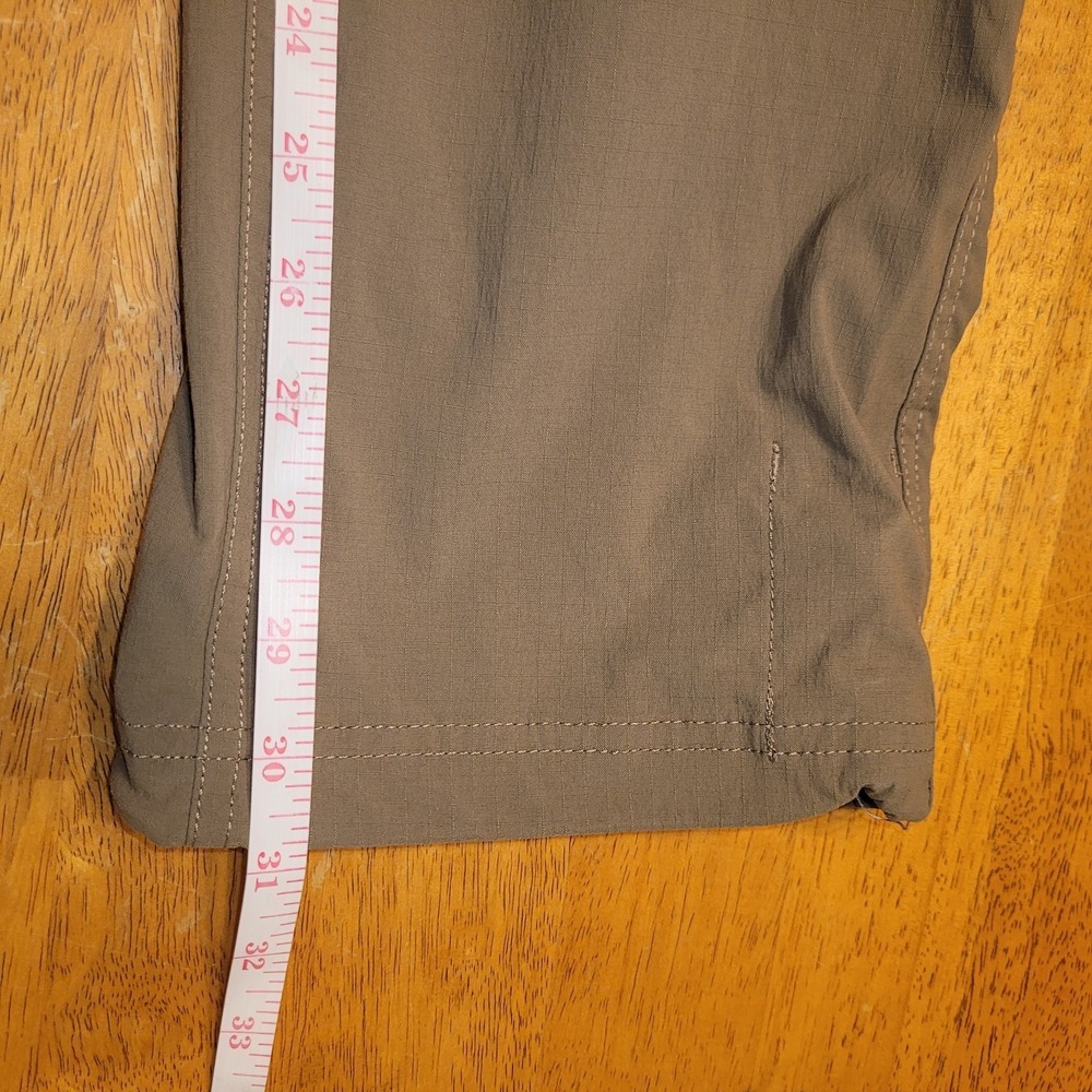Duluth Trading Co Womens 6x31 Beige Nylon Spandex Cargo Pants‎ Hiking Outdoor - Picture 16 of 16